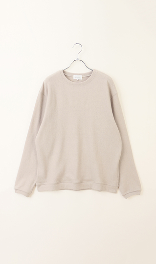 圧縮ウールナイロンクルーネックTシャツ【長袖】