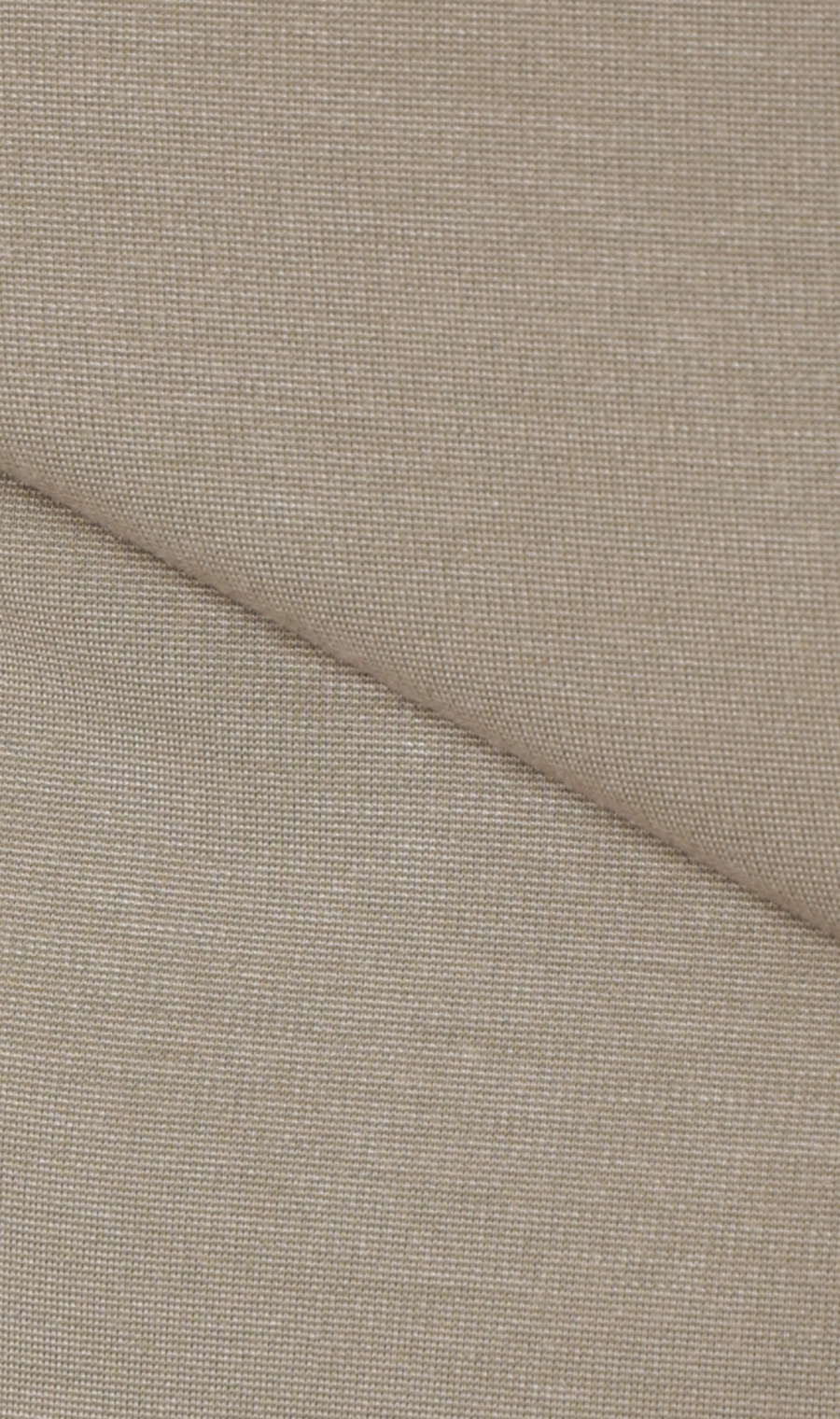 ポンチクルーネックTシャツ グレージュ S