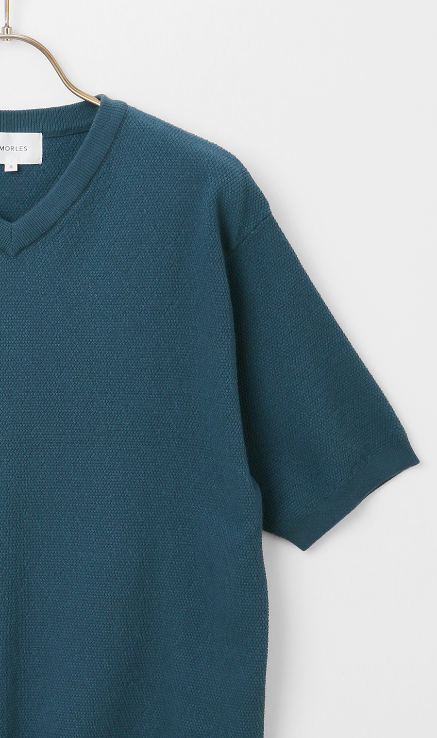 RUNSEOKJIN 水色 Vネック Tシャツ(M)サイズ 公式[RUNSEOKJIN in JAPAN] V-NECK S/S T-SHIRT (BLUE) Tシャツ