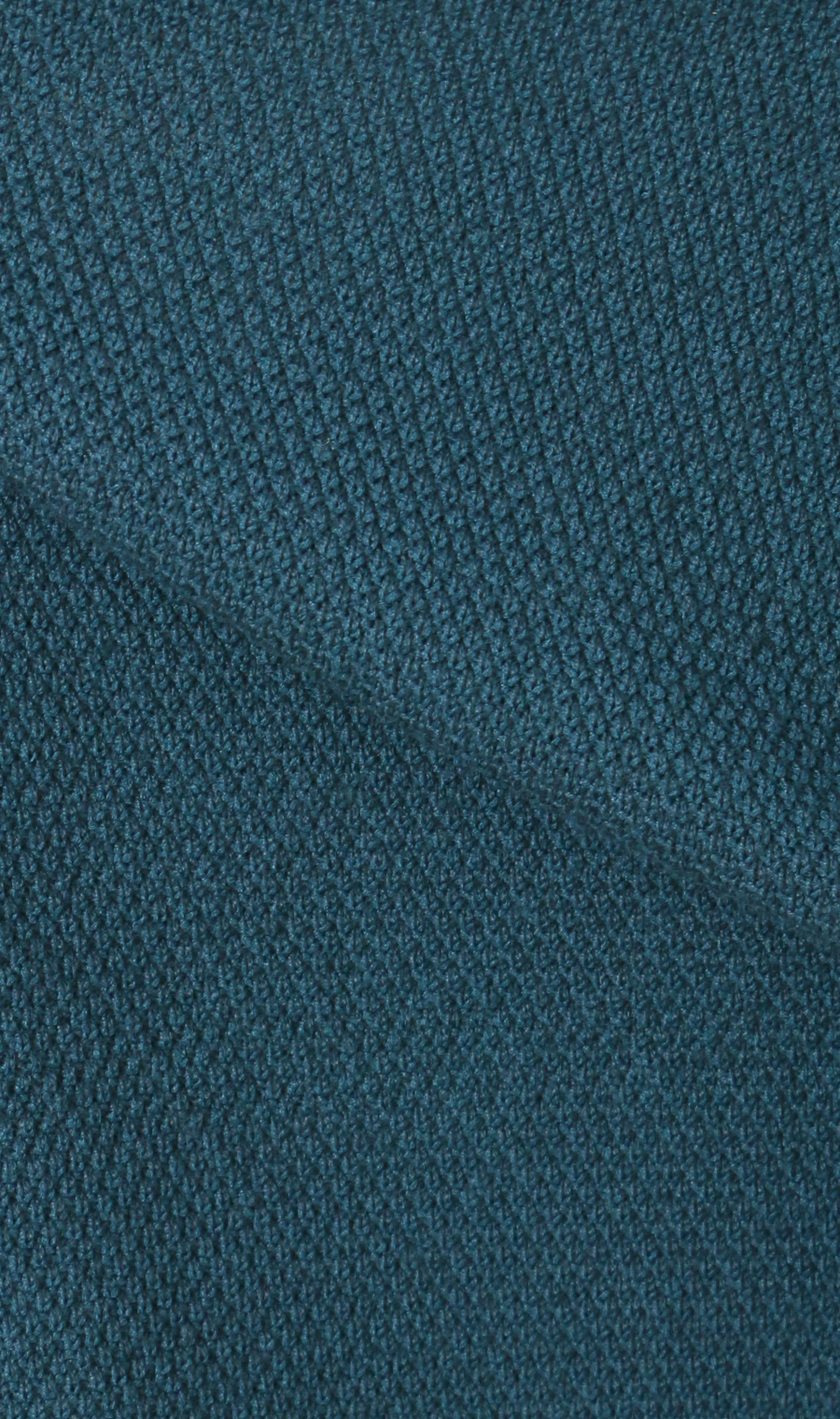 ニットTシャツ【Vネック】 ブルー L