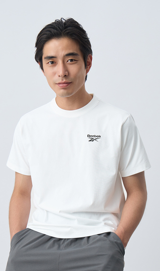 半袖クルーネックTシャツ【Reebok】【血行促進】【セットアップ着用可】