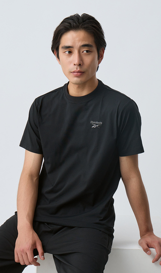 半袖クルーネックTシャツ【Reebok】【血行促進】【セットアップ着用可】