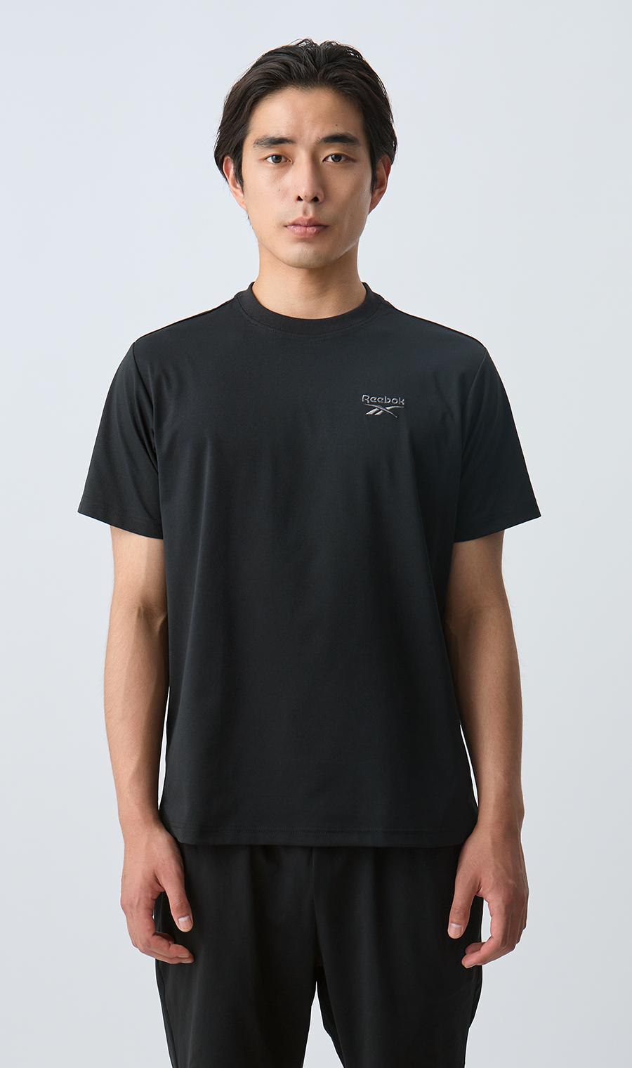 半袖クルーネックTシャツ【Reebok】【血行促進】【セットアップ着用可