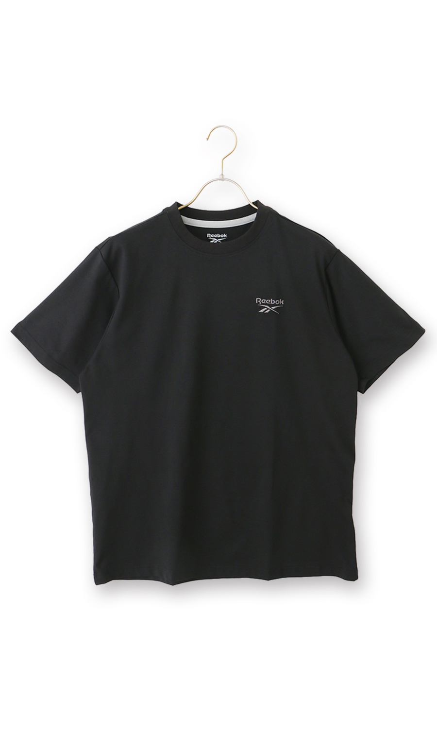 半袖クルーネックTシャツ【Reebok】【血行促進】【セットアップ着用可