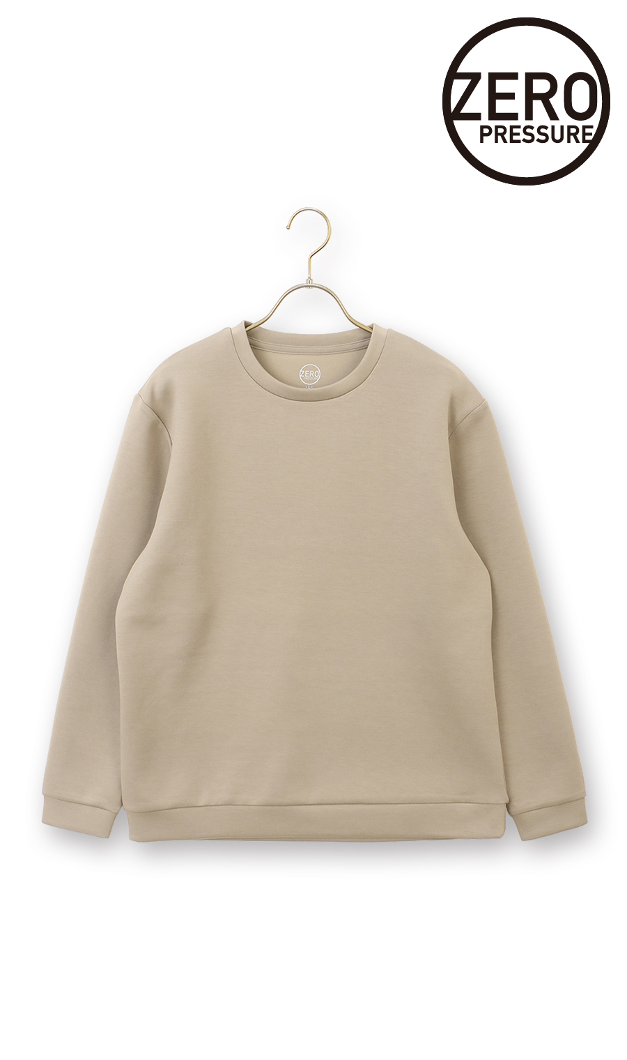 ゼロプレッシャーダンボールニットTシャツ【長袖】 (ZECS5101-32