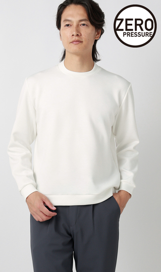 ゼロプレッシャーオペラネックTシャツ【長袖】