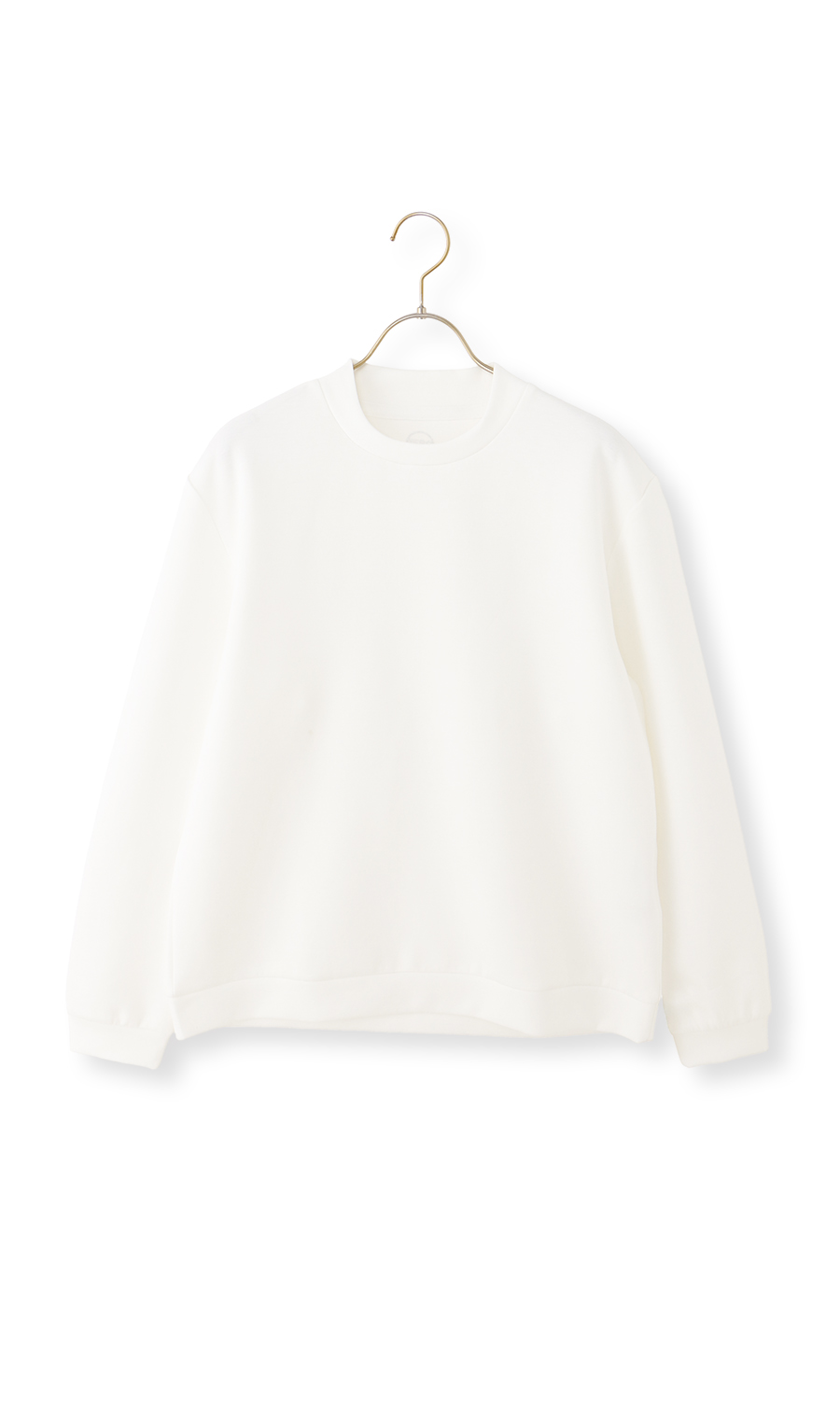 ゼロプレッシャーオペラネックTシャツ【長袖】 ホワイト S