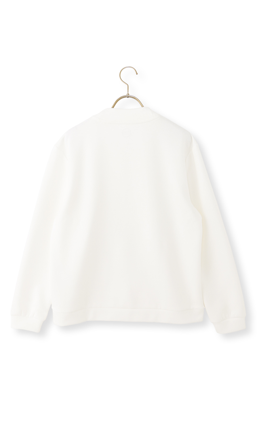 ゼロプレッシャーオペラネックTシャツ【長袖】 ホワイト S