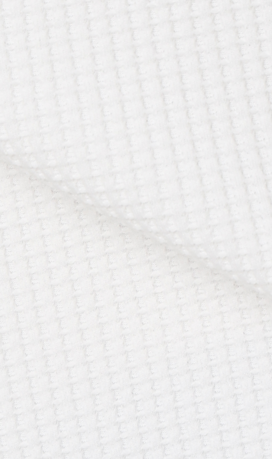 ゼロプレッシャーワッフルTシャツ【半袖】 ホワイト 3L