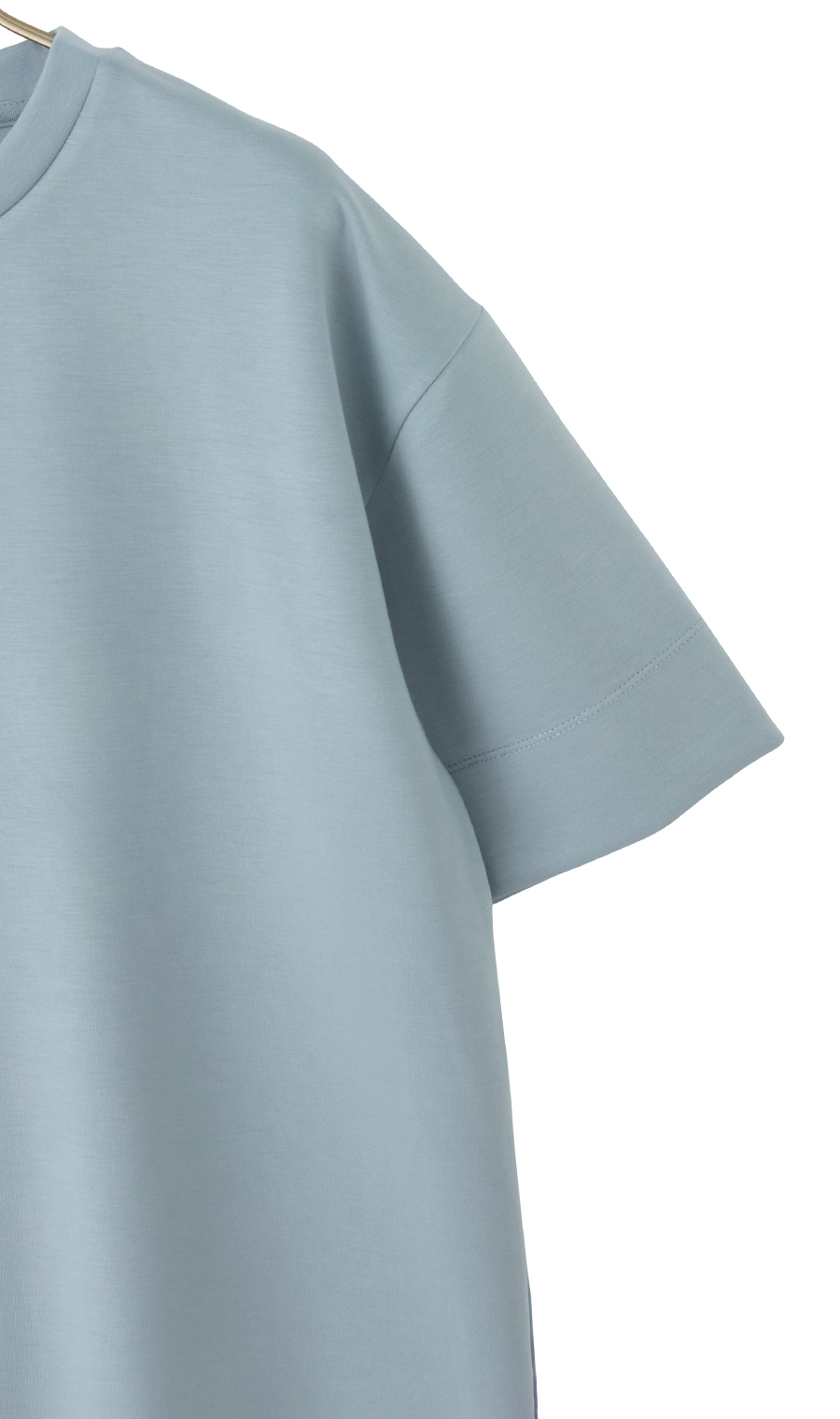 ゼロプレッシャーダンボールニットTシャツ【半袖】 サックス S
