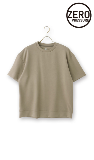 ゼロプレッシャーダンボールニットTシャツ【半袖】