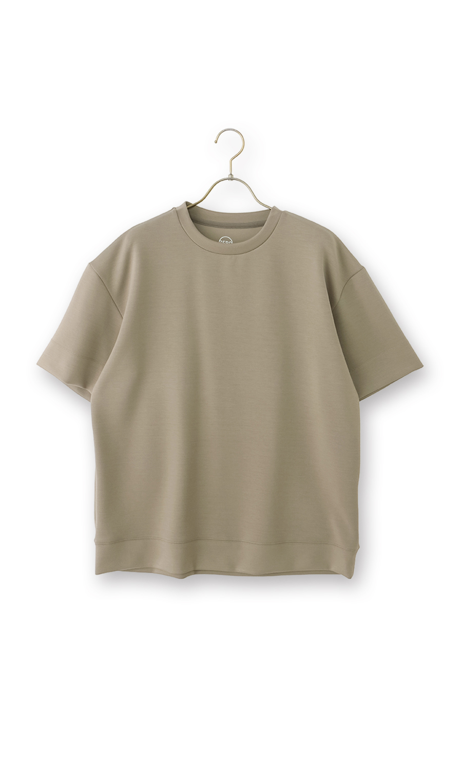 ゼロプレッシャーダンボールニットTシャツ【半袖】 ベージュ S
