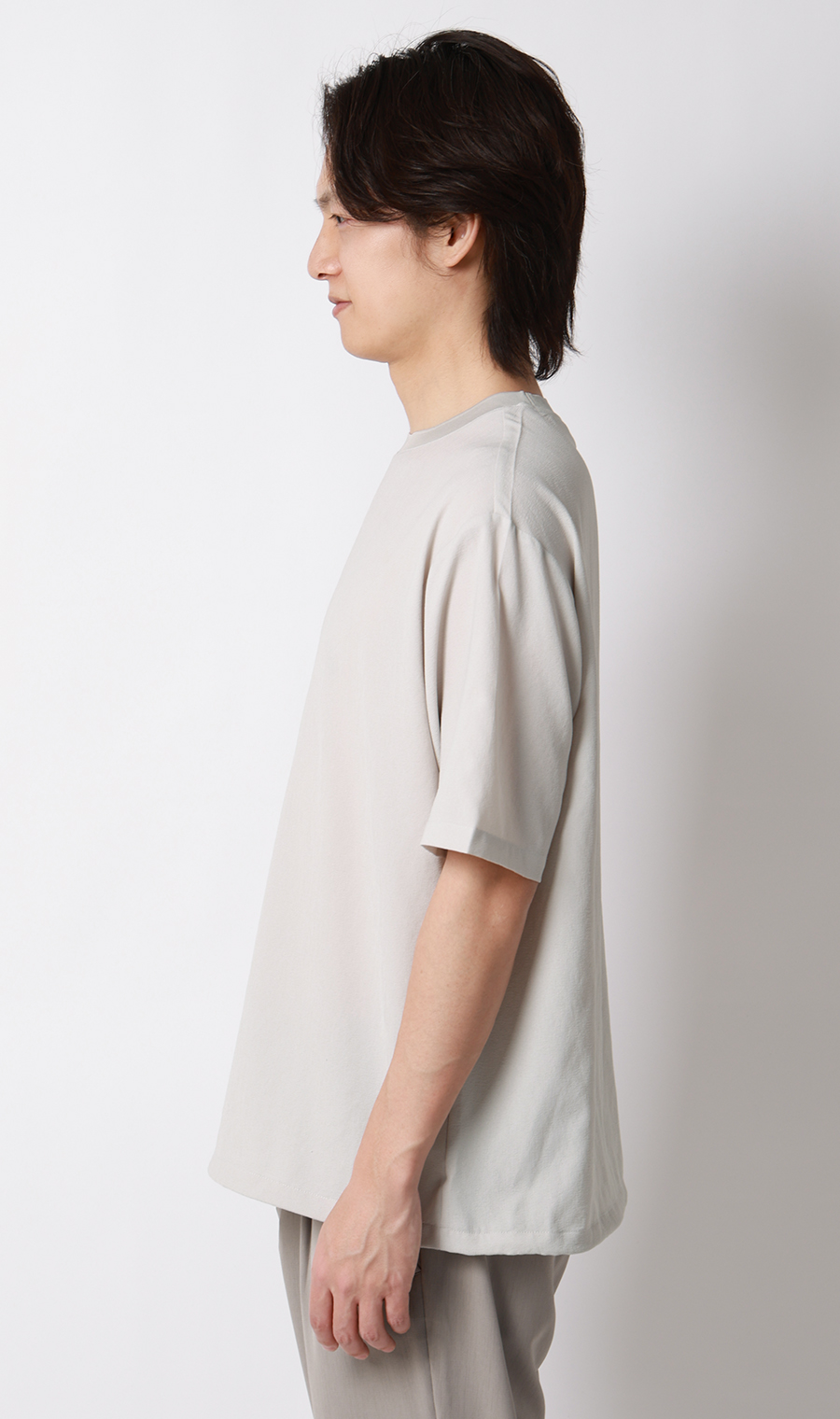 ゼロプレッシャーTシャツ【半袖】 ライトグレー S