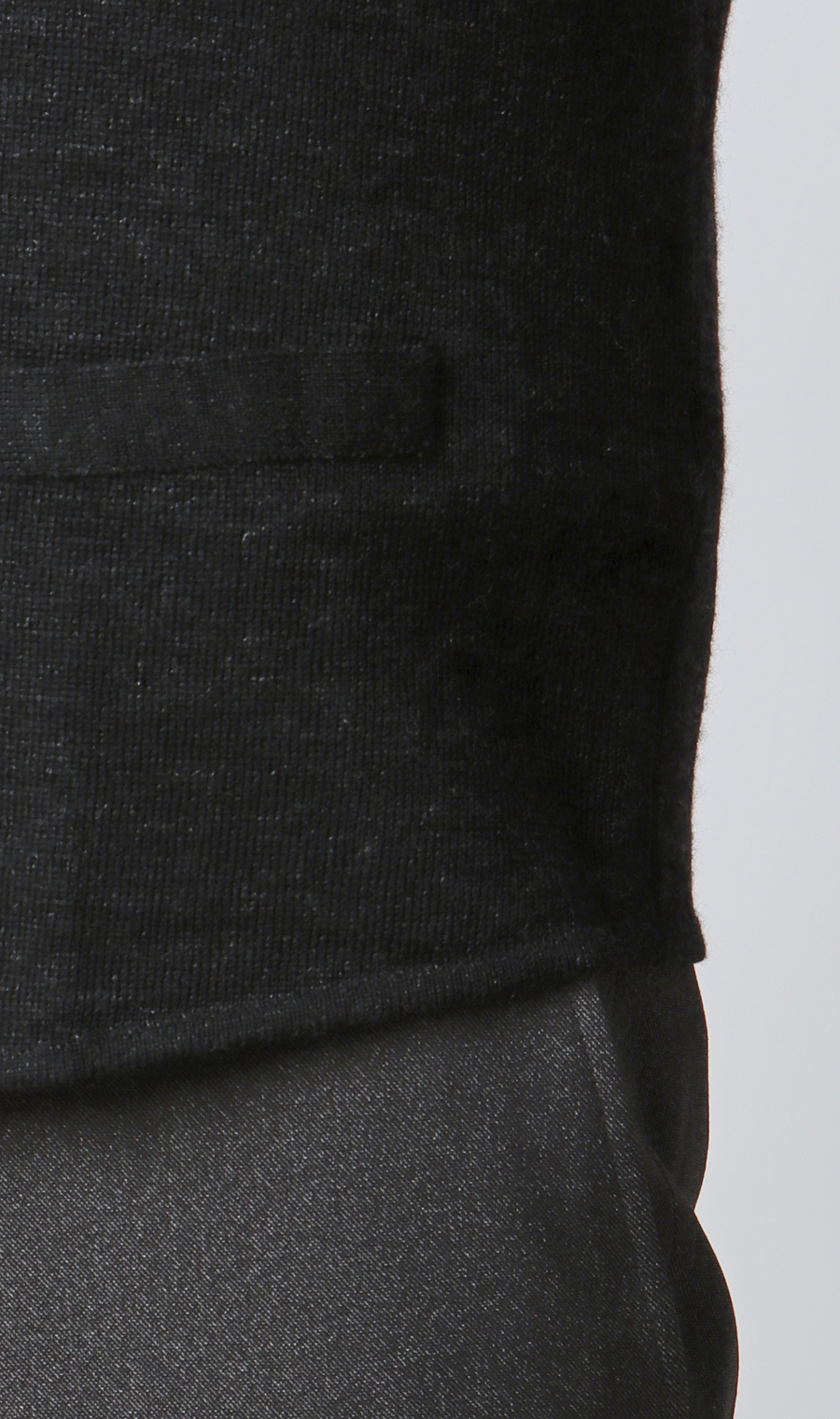 前開きニットジレ【毛玉CLEAR】【＃すごセーター】 チャコール S