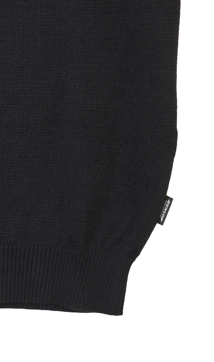 Wジャガード前開きベスト【日本製】 ネイビー M