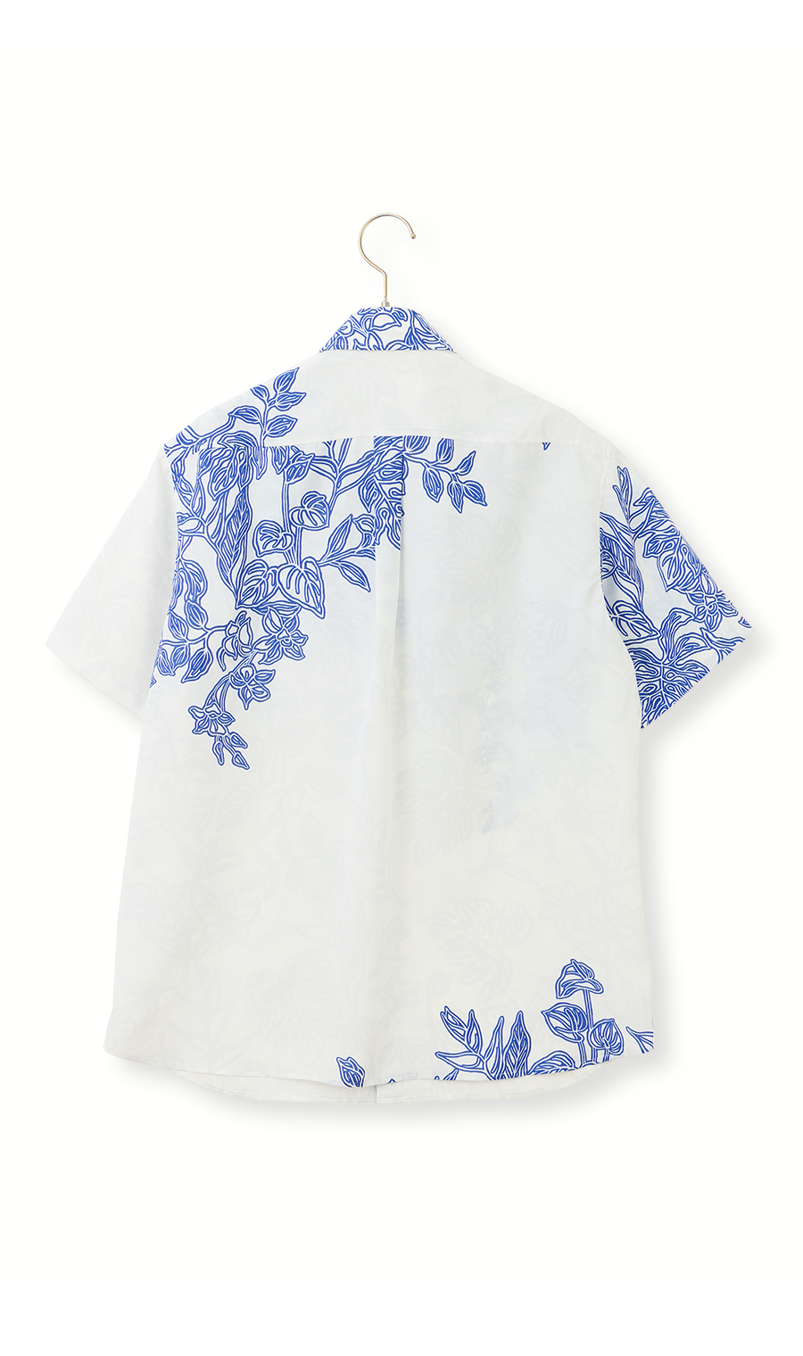 かりゆしウェア【MAJUN】【ネオンカーリー】【WEB限定】 ホワイト M