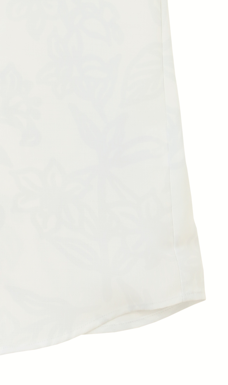 かりゆしウェア【MAJUN】【ネオンカーリー】【WEB限定】 ホワイト M