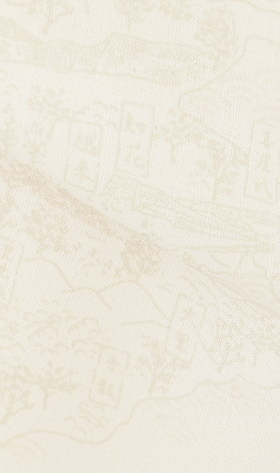 かりゆしウェア【MAJUN】【琉球列島絵図・マオカラー】【WEB限定】 ホワイト S