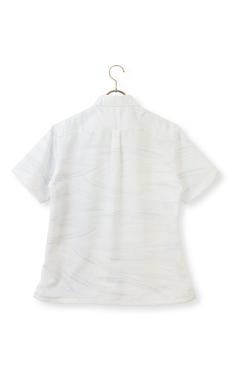 かりゆしウェア【MAJUN】【サザンウインズ】【WEB限定】 ブルー S