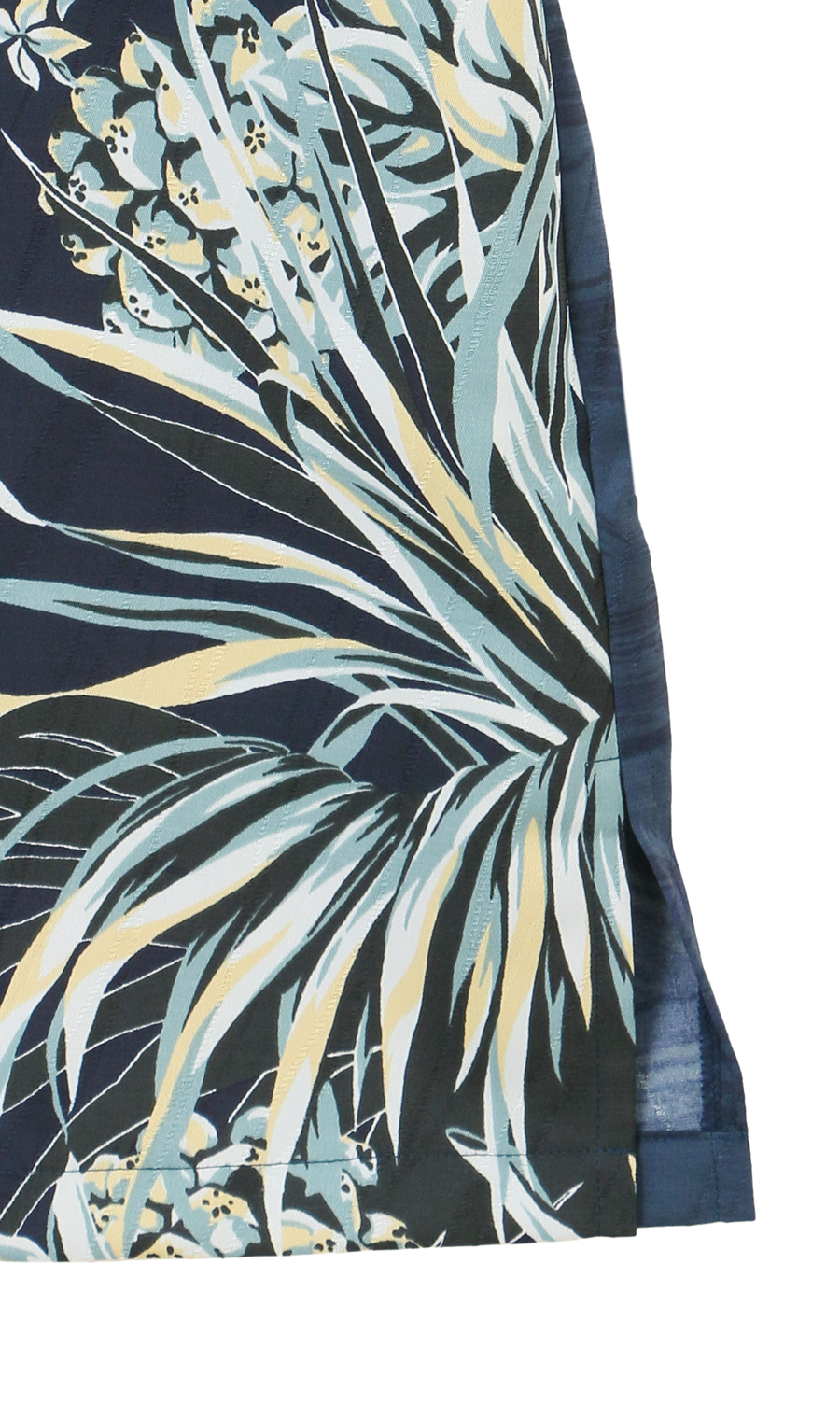 かりゆしウェア【MAJUN】【サザンウインズ】【WEB限定】 ネイビー S