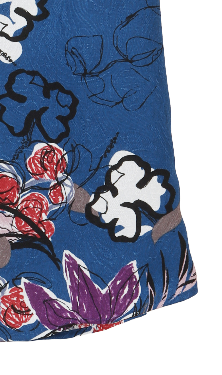 かりゆしウェア【MAJUN】【サマータイム】【WEB限定】 ネイビー S