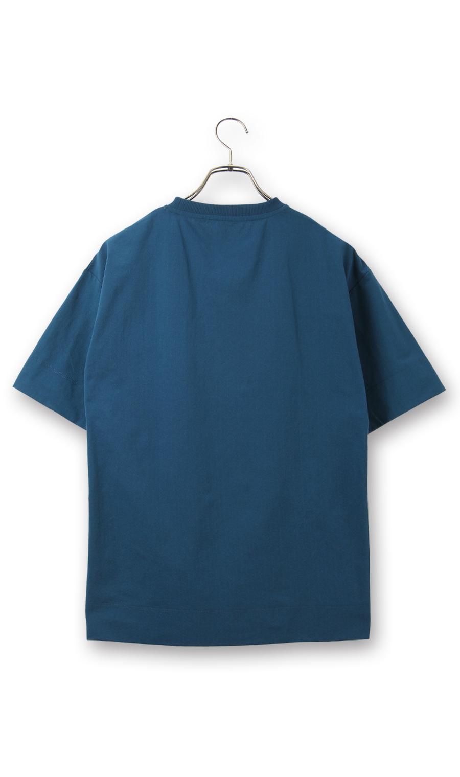 【訳アリ商品】ポケット付きTシャツ【すごシャツ】【COOL CONTACT】 ブルー M