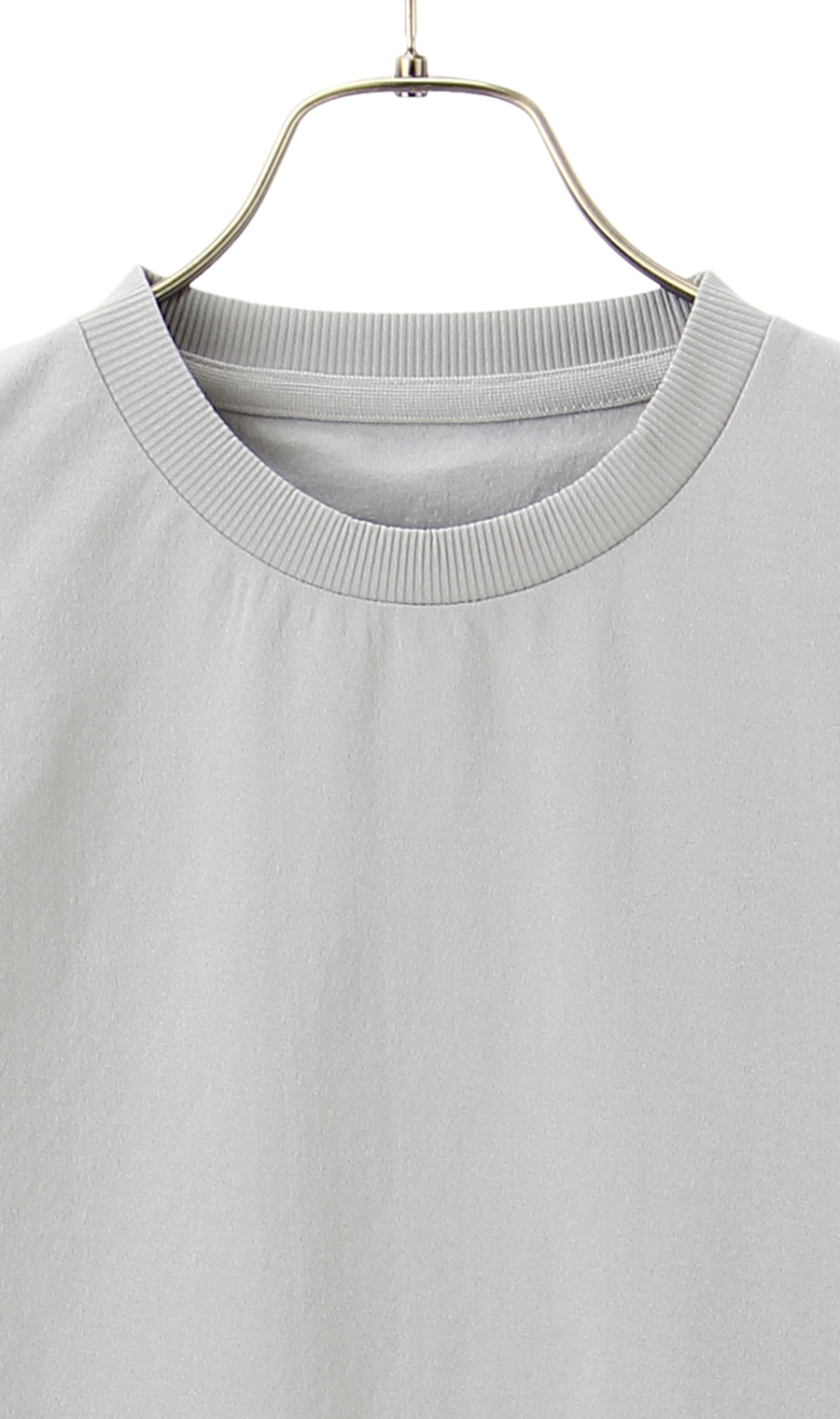 【訳アリ商品】ポケット付きTシャツ【すごシャツ】【COOL CONTACT】 ライトグレー 3L