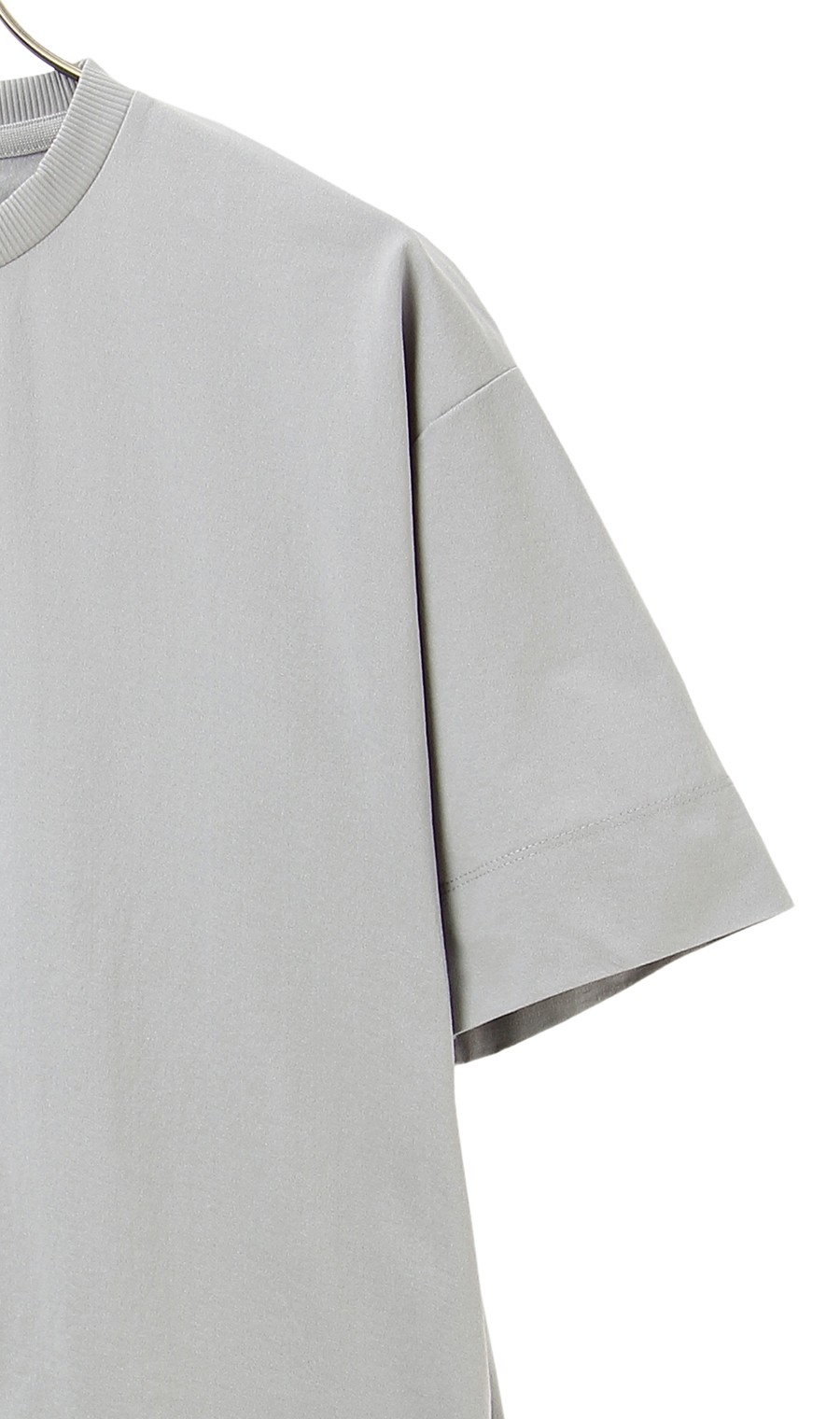 【訳アリ商品】ポケット付きTシャツ【すごシャツ】【COOL CONTACT】 ライトグレー 3L
