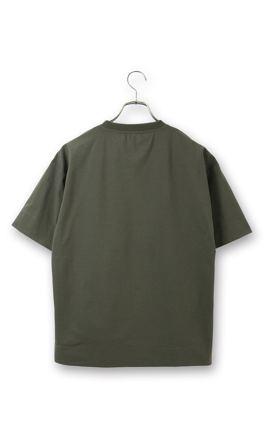 【訳アリ商品】ポケット付きTシャツ【すごシャツ】【COOL CONTACT】 チャコール L