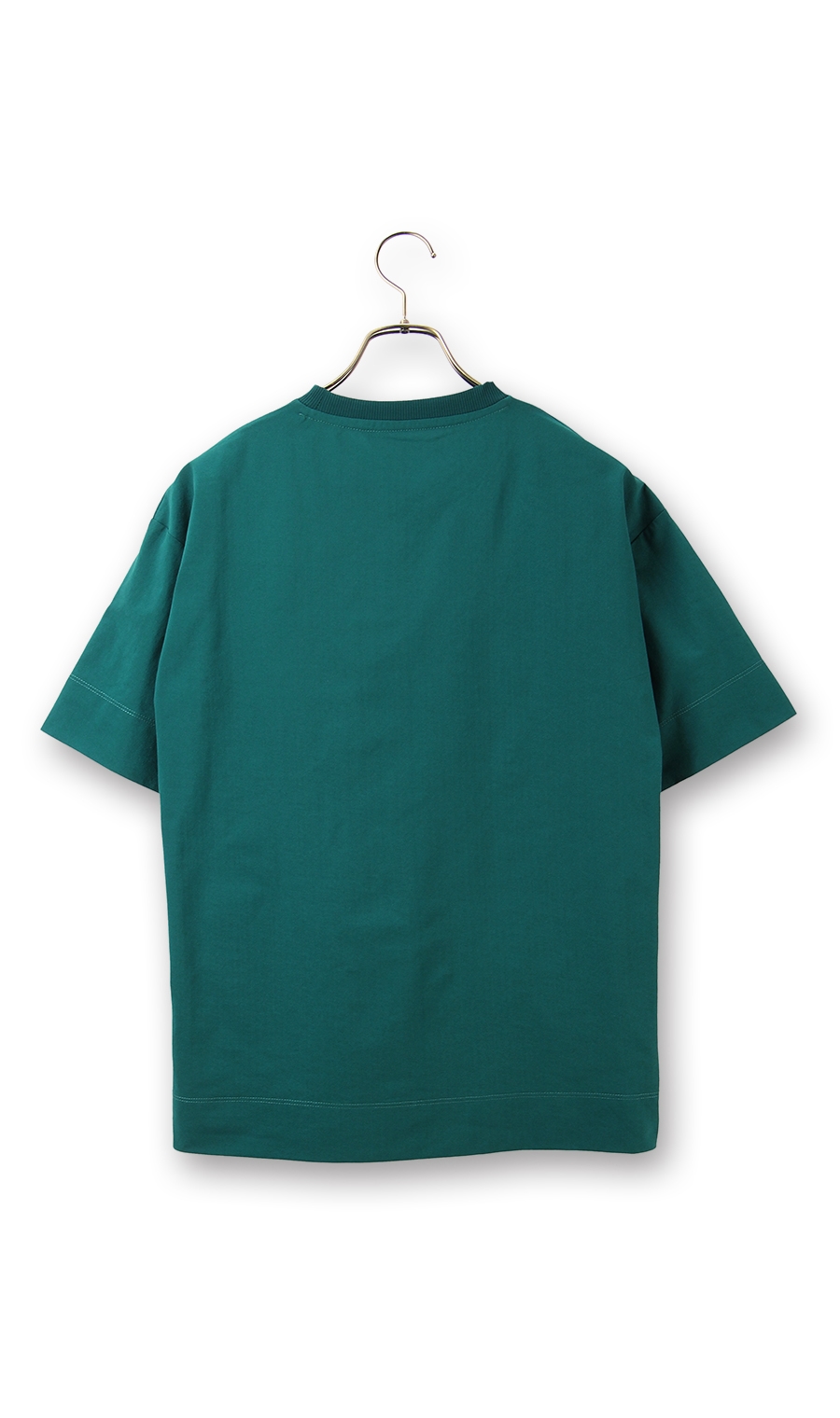 【訳アリ商品】ポケット付きTシャツ【すごシャツ】【COOL CONTACT】 グリーン M