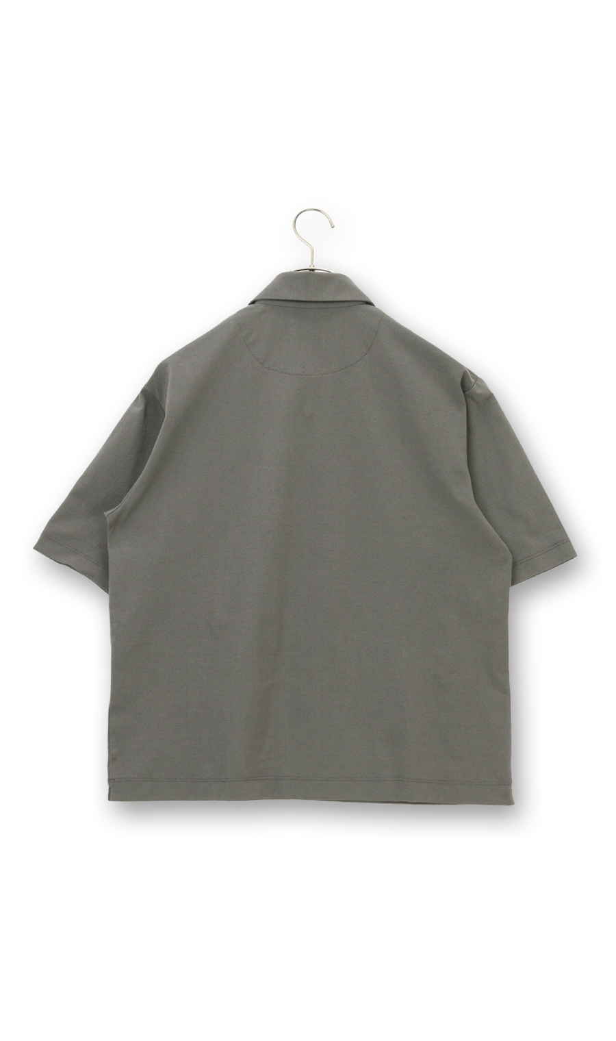 【訳アリ商品】ゼロプレッシャーポロシャツ グレー LL