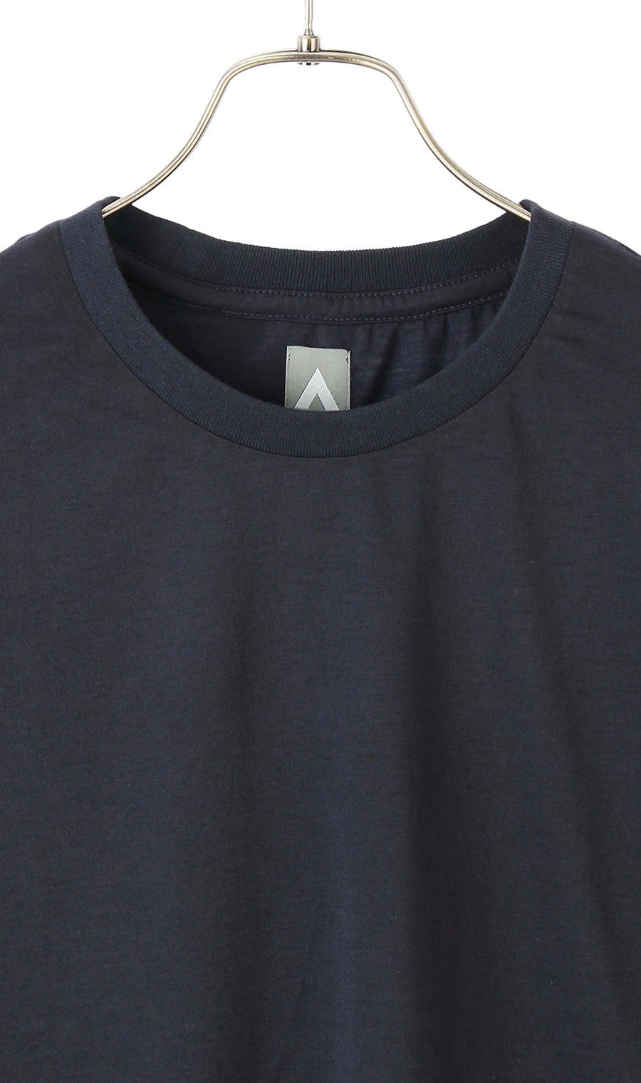【訳アリ商品】クルーネックTシャツ【ウール混】【すごシャツ】 ネイビー M
