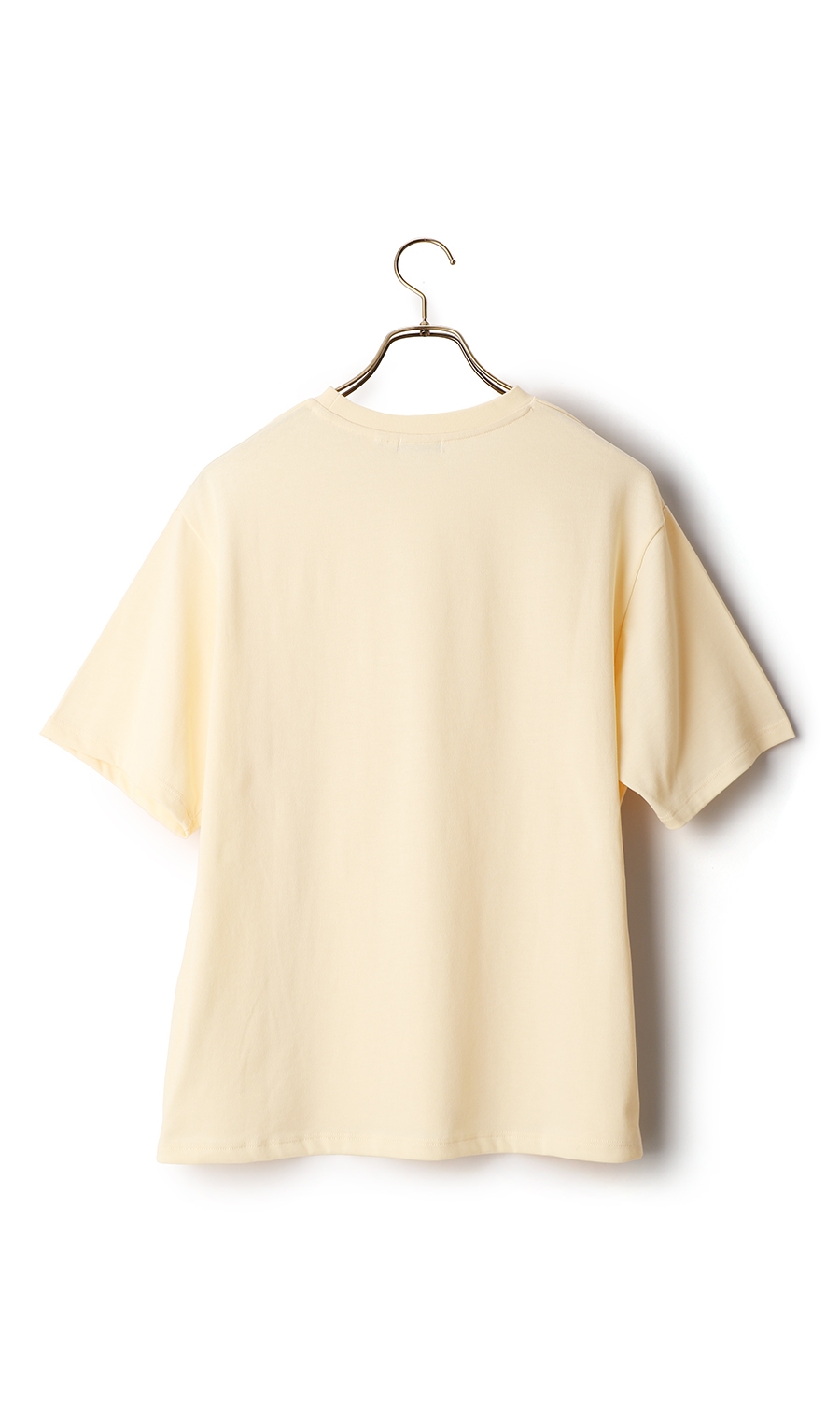 【訳アリ商品】クルーネックTシャツ【半袖】【CONTROLα】 クリーム S