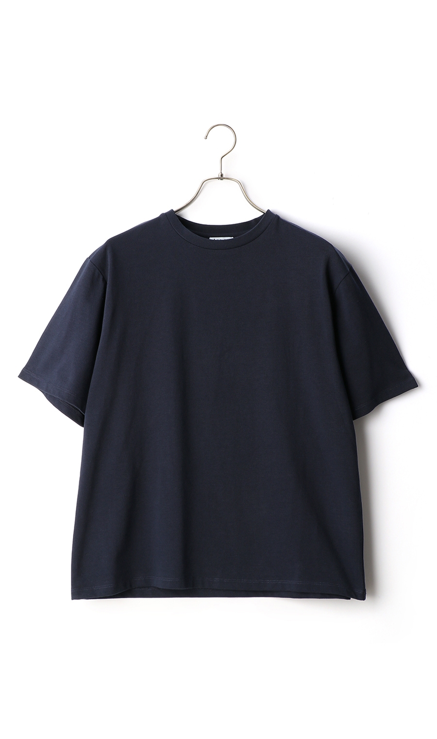 【訳アリ商品】クルーネックTシャツ【半袖】【CONTROLα】 ネイビー L