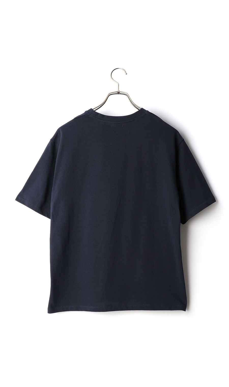 【訳アリ商品】クルーネックTシャツ【半袖】【CONTROLα】 ネイビー L
