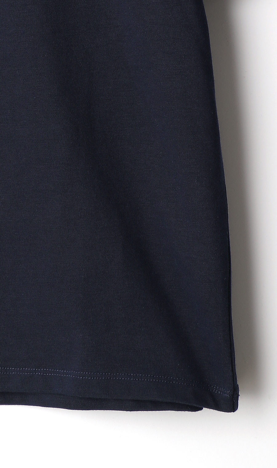 【訳アリ商品】クルーネックTシャツ【半袖】【CONTROLα】 ネイビー L