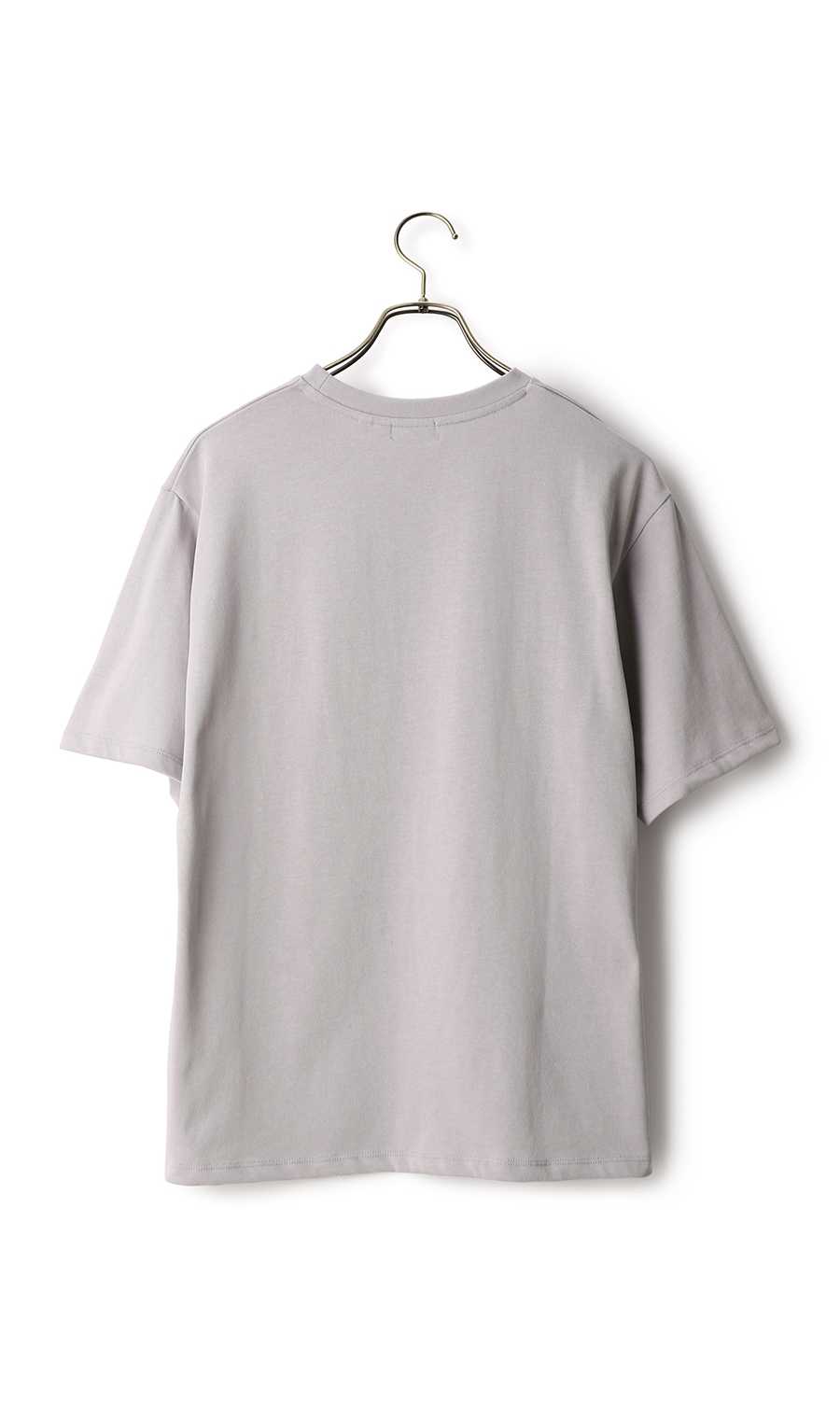 【訳アリ商品】クルーネックTシャツ【半袖】【CONTROLα】 ラベンダー L