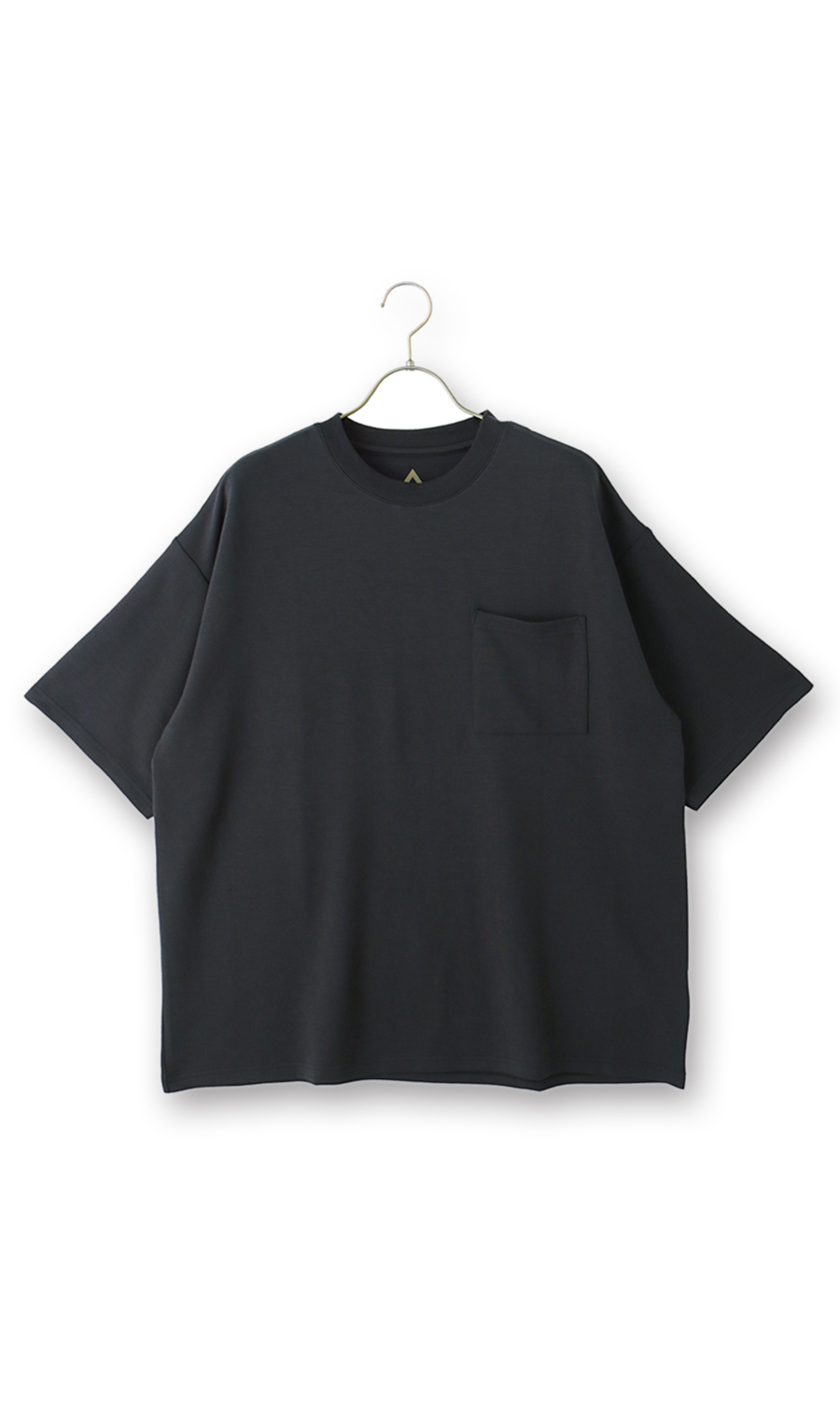 【男女兼用】とろリッチスムースTシャツ【セットアップ着用可】 チャコール S