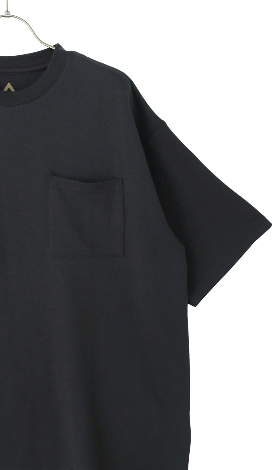 【男女兼用】とろリッチスムースTシャツ【セットアップ着用可】 チャコール S