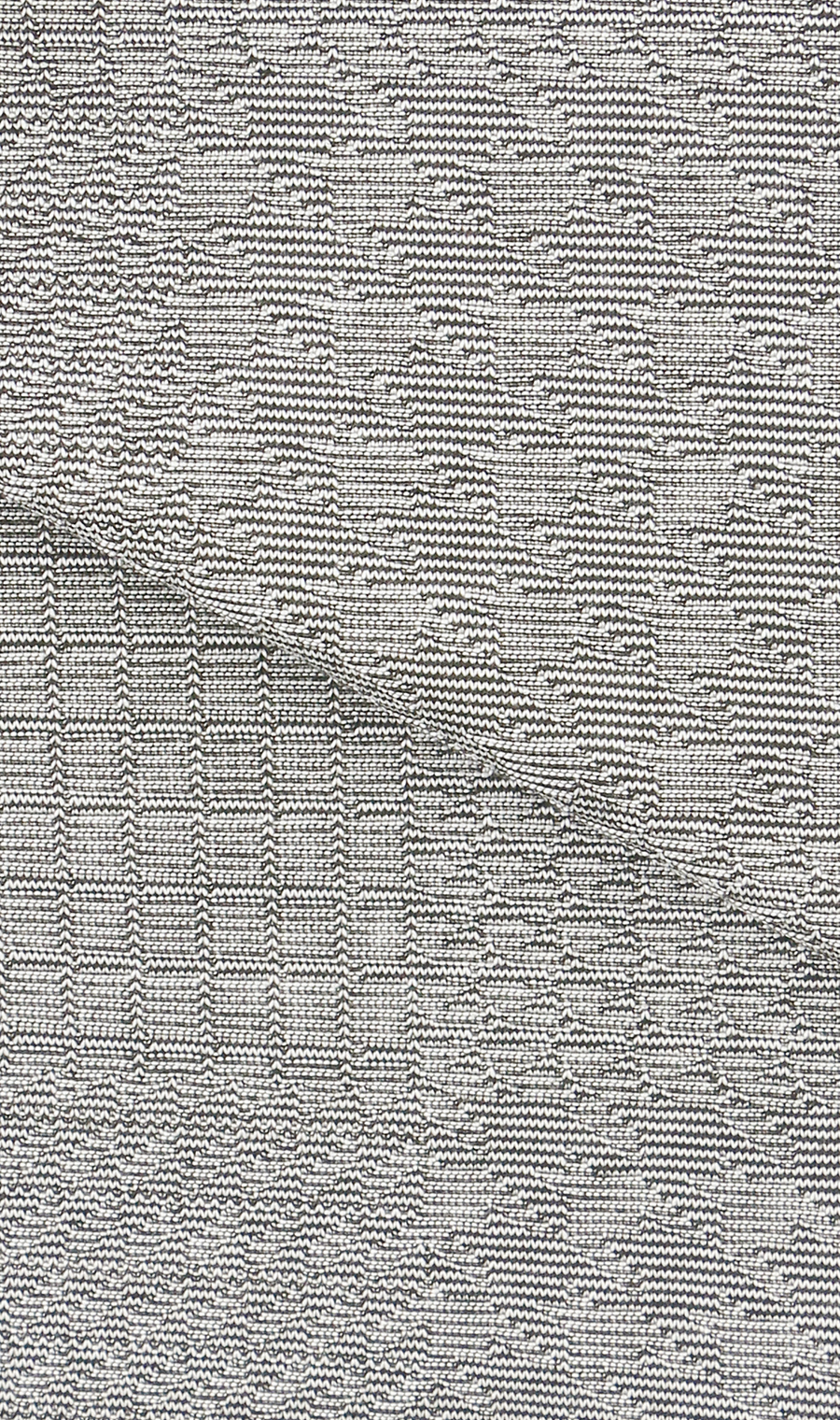 【男女兼用】らくリッチメクラジマボーダーTシャツ グレー S