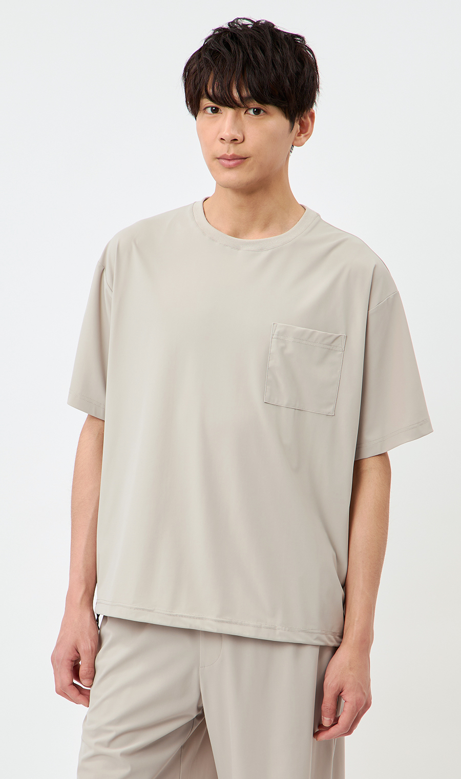 男女兼用】こおリッチ接触冷感Tシャツ【セットアップ着用可