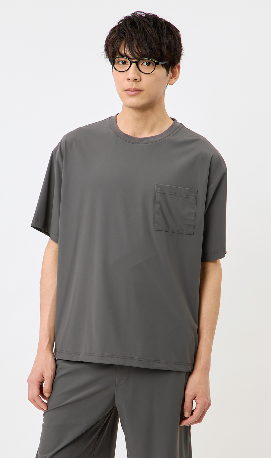 男女兼用】こおリッチ接触冷感Tシャツ【セットアップ着用可