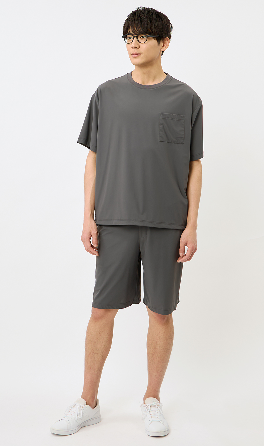 男女兼用】こおリッチ接触冷感Tシャツ【セットアップ着用可