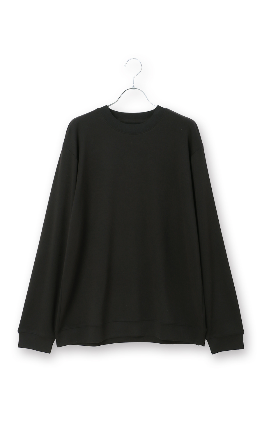 とろリッチロングＴシャツ【長袖】 ブラック系 3L