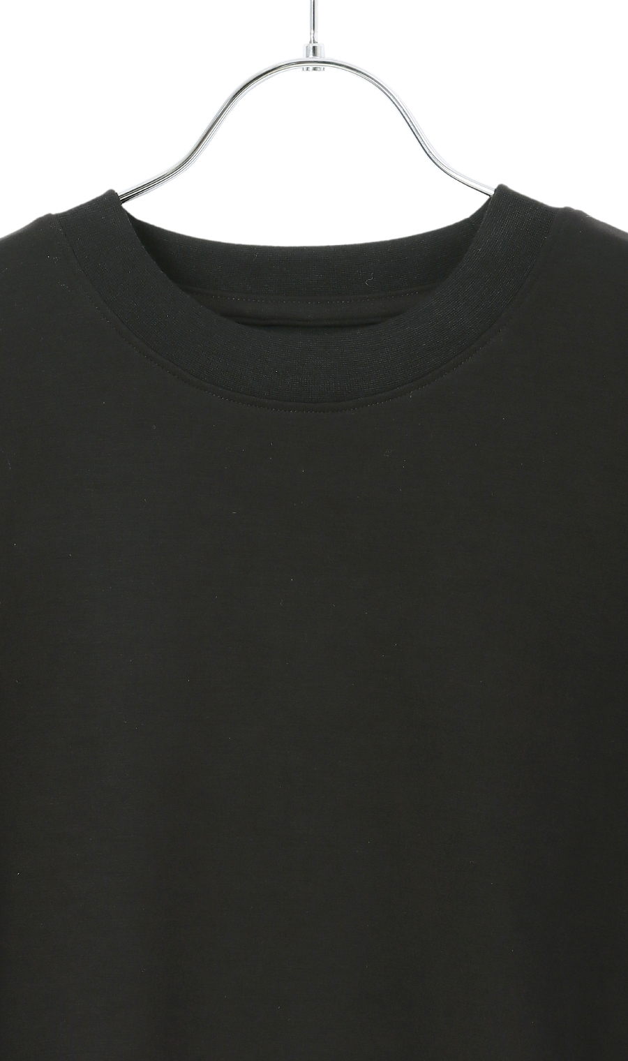 【男女兼用】とろリッチロングＴシャツ【セットアップ着用可】 ブラック S