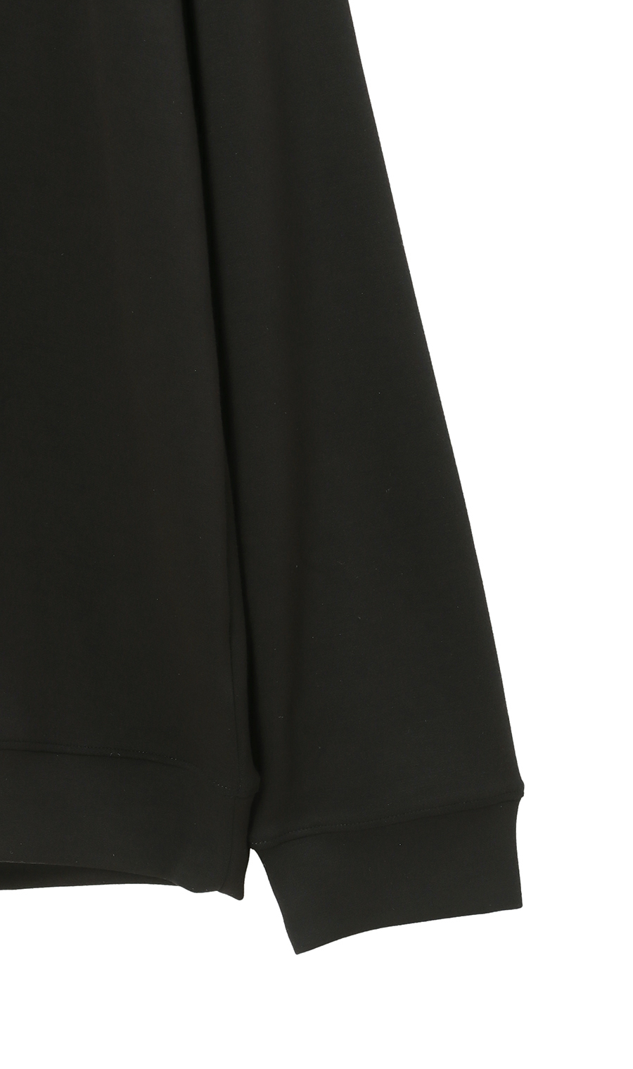 【男女兼用】とろリッチロングＴシャツ【セットアップ着用可】 ブラック S