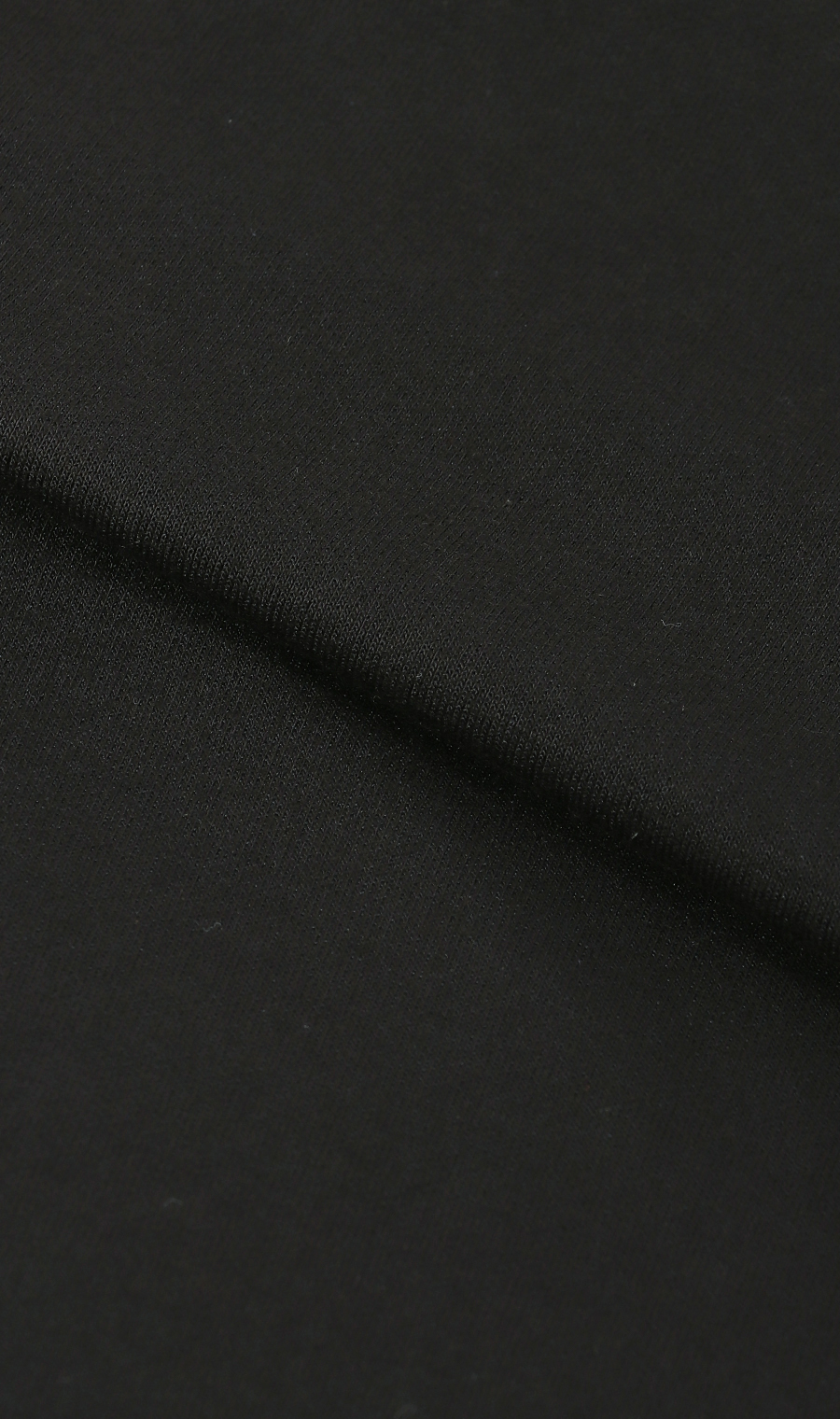 【男女兼用】とろリッチロングＴシャツ【セットアップ着用可】 ブラック S