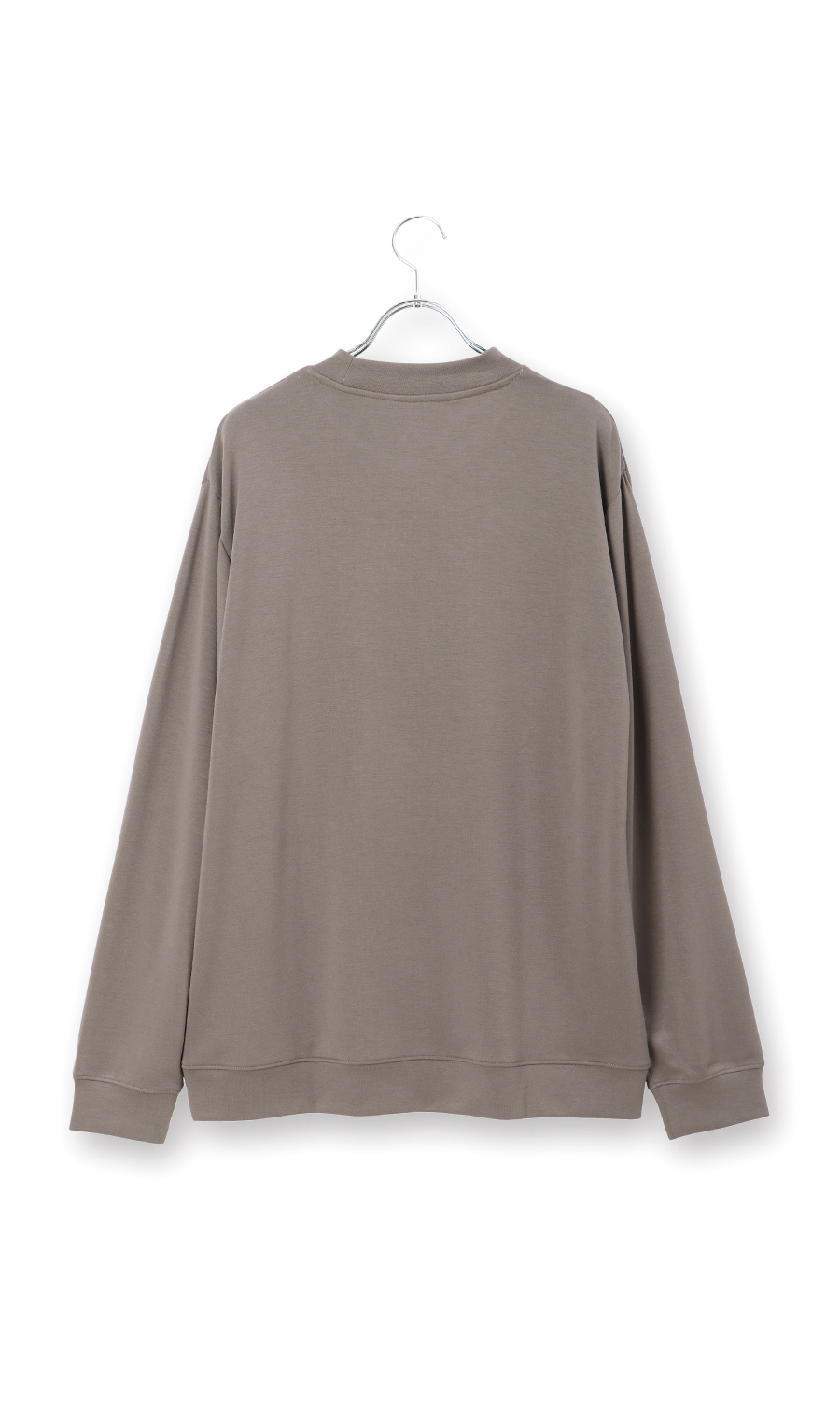 【男女兼用】とろリッチロングＴシャツ モカ S