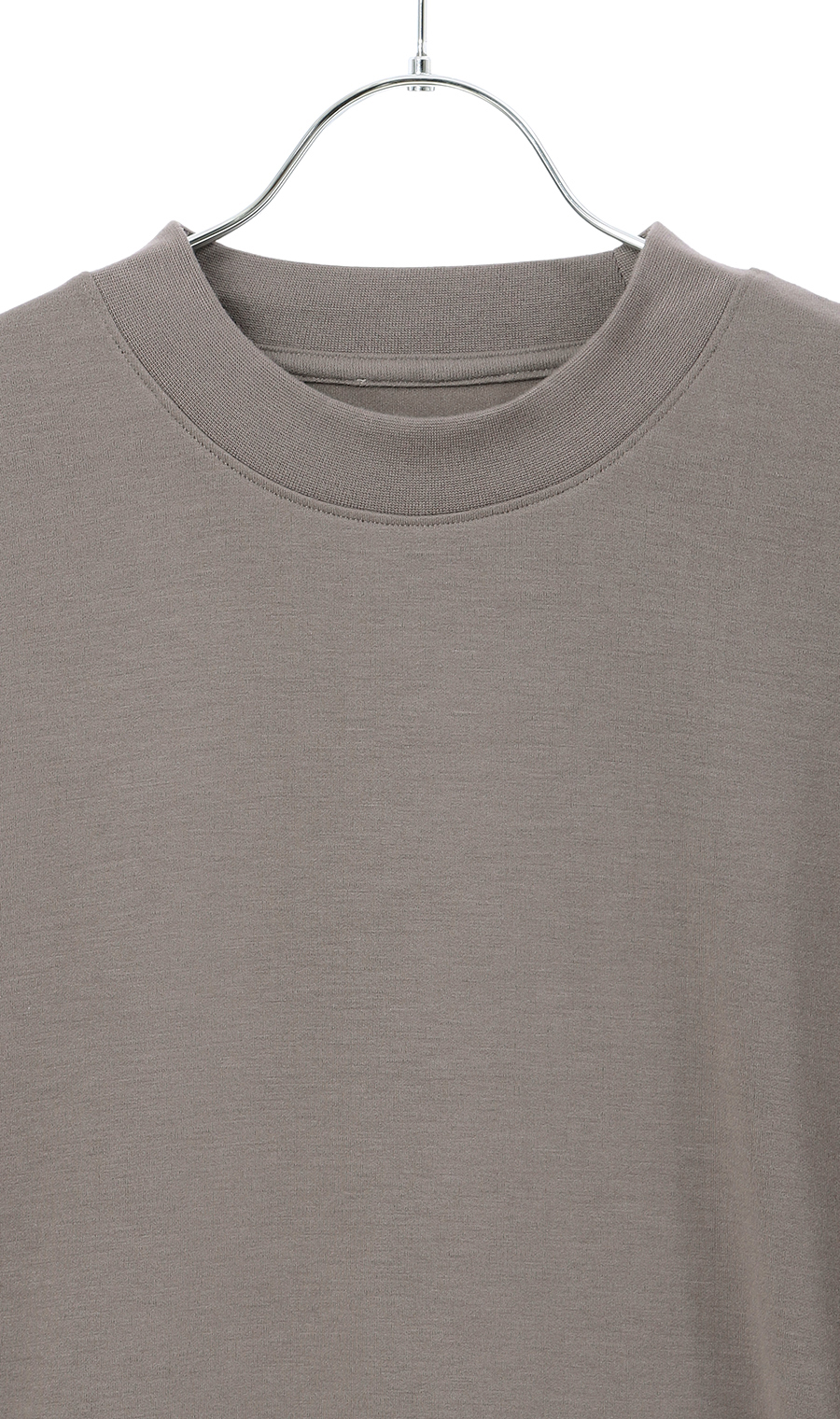 【男女兼用】とろリッチロングＴシャツ モカ S