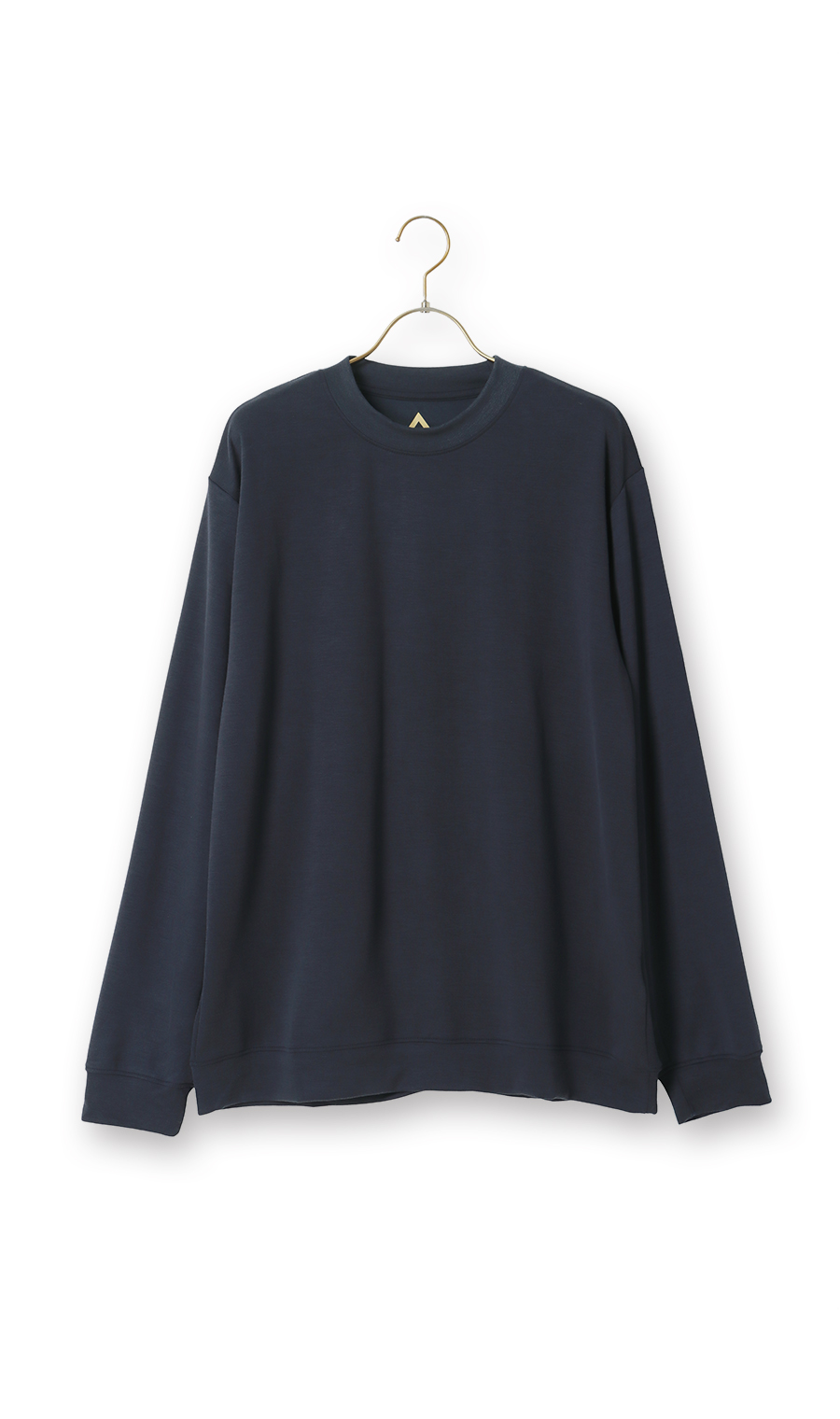 【男女兼用】とろリッチロングＴシャツ【セットアップ着用可】 ネイビー S